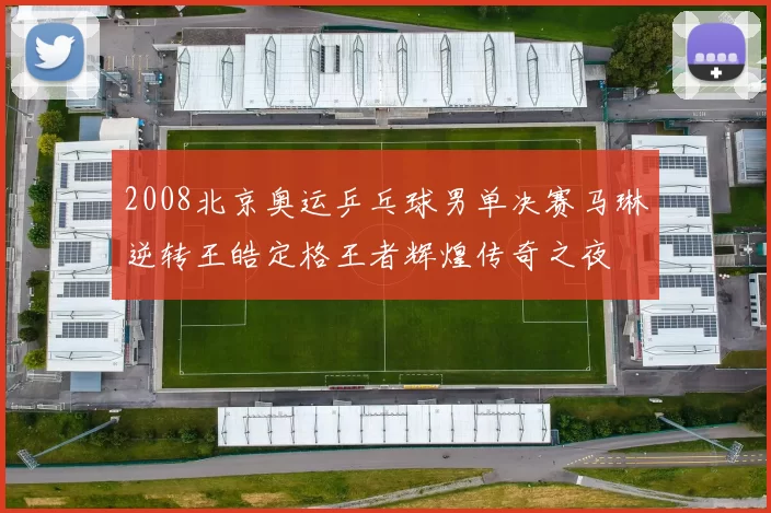 2008北京奥运乒乓球男单决赛马琳逆转王皓定格王者辉煌传奇之夜