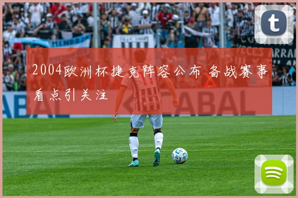 2004欧洲杯捷克阵容公布 备战赛事看点引关注