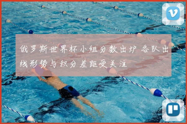 俄罗斯世界杯小组分数出炉 各队出线形势与积分差距受关注